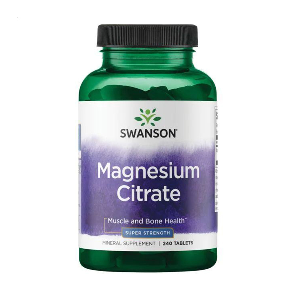 Цитрат магнію Swanson Magnesium Citrate, 240 таблеток